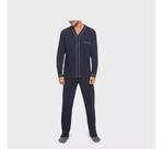 Pijama Longo Lupo Abotoado Liso Masculino Marinho 28005 GG Pijama Longo Lupo Abotoado Liso Masculino Marinho 28005 GG