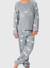 Pijama Longo Malwee 1000124682 Infantil Estampado Malha Térmica T. 04/14