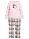 Pijama Longo Mensageiro Dos Sonhos 0141554M Feminino Plus Size Xadrez Algodão T. EG/EGG Pijama Longo Mensageiro Dos Sonhos 0141554M Feminino Plus Size Xadrez Algodão T. EG/EGG