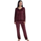Pijama Longo Plush Inverno Feminino Hering KGQX