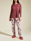 Pijama Longo Recco 16918 Feminino Microdry e Supermicro PoliamidaT. 42/48