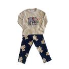 Pijama Longo Sleep Tamanho 8 Infantil Plush Due