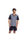 Pijama Lupo Curto Listrado 28166-001 Azul Pijama Lupo Curto Listrado 28166-001 Azul