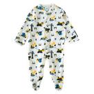 Pijama Macacão Bebê Soft Construção Off White Tip Top