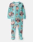 Pijama Macacão Botão Pézinho Carters Cotton Algodão Bebê -