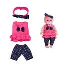 Pijama Macacão De Inverno De Pelúcia Para Bonecas Reborn De 30cm (12 Polegadas) - Acessórios De Pijama Macacão De Inverno De Pelúcia Para Bonecas Reborn De 30cm (12 Polegadas) - Acessórios De