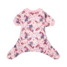 Pijama Macacão Fofo Para Cães Com Estampa De Osso, Roupa De Poliéster Para Cães Machos E Fêmeas,