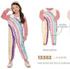 Pijama Macacão Infantil Inverno TileeSul
