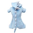 Pijama Macacão Simba Lovers Dinossauro Para Cães Tam:GG - Azul Pijama Macacão Simba Lovers Dinossauro Para Cães Tam:GG - Azul