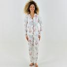 Pijama Malwee Americano Manga Longa com Calça Feminino