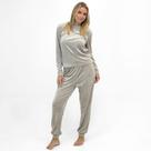 Pijama Malwee em Fleece Manga Longa com Calça Feminino