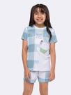 Pijama Manga Curta com Short Infantil