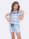 Pijama Manga Curta com Short Infantil