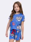 Pijama Manga Curta Infantil Tom e Jerry Fun