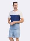 Pijama Manga Curta Masculino Memórias de Verão