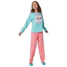 Pijama Manga Longa Algodão Feminino Raposa Confeiteira - Puket Pijama Manga Longa Algodão Feminino Raposa Confeiteira - Puket