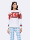 Pijama Manga Longa com Calça SKY