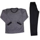 Pijama Manga Longa e Calça Masculino Juvenil