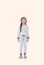 Pijama Manga Longa Infantil Feminino-11100111