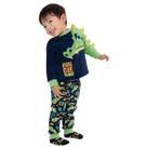 Pijama Manga Longa Menino Kids Soft Jacaré Jungle Puket Tamanho:2