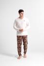 Pijama Masculino Adulto Longo 100 Algodão Inverno