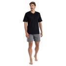 Pijama Masculino Curto Mash Algodão Preto 811.51 Pijama Masculino Curto Mash Algodão Preto 811.51