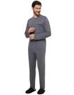 Pijama Masculino De Frio Manga Longa Inverno Bela Notte Comfy Quentinho Quente Senhor Idoso Longo