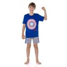 Pijama Masculino Juvenil Capitão América Avengers - Marvel 53.27.0012