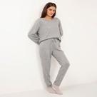 Pijama Masculino Liso Cinza Basic+ Confortável