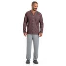 Pijama Masculino Longo Aberto - 08.02.013 Bordo