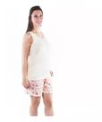 Pijama Masculino Longo Inverno Decote em V Detalhe Bordado