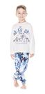 Pijama Masculino M.longa Malha Calça Camuflada Nº 4 Ao 10