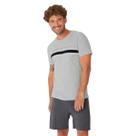 Pijama Masculino Malwee Shorts e Camiseta Sono Tranquilo
