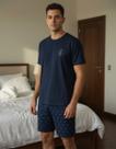 Pijama Masculino Manga Curta Algodão M Ao XGG Malwee