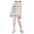 Pijama Menina Kukiê com Máscara Gatinhos e Strass Pijama Menina Kukiê com Máscara Gatinhos e Strass