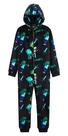 Pijama Minecraft Boys com capuz de lã, peça única 11/12 anos