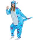 Pijama Monstro Sullivan Sully Peludinho Kigurumi com Capuz Unissex