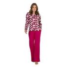 Pijama Pantalona Longo Visco Floral Monet com Bolso 255107