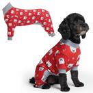 Pijama para cães Spark Paws Christmas Recovery Suit Polar Bear 2XL Pijama para cães Spark Paws Christmas Recovery Suit Polar Bear 2XL
