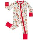 Pijama Pureborn Baby Viscose Bamboo com zíper bidirecional 6-12M