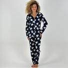 Pijama Recco Americano Manga Longa com Calça Feminino