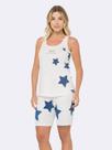 Pijama Regata com Bermuda Starlit