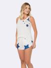 Pijama Regata com Short Starlit