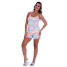 Pijama Short Doll Alcinha Tie Dye Victory