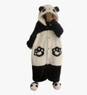 Pijama Shuiyi Simple Cute Giant Panda Warm Cartoon Algodão Pijama Shuiyi Simple Cute Giant Panda Warm Cartoon Algodão