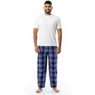 Pijama Sleep Set IZOD, camisa e calça masculinas de manga curta
