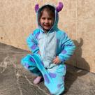 Pijama Sullivan Kigurumi Infantil-Zona Criativa