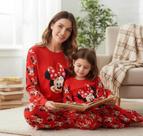 Pijama Tal mãe Tal filha Minie Vermelha ( 2 pijamas )