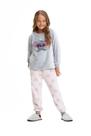 Pijama Térmico Infantil Feminino Quentinho Fleece Coala Menina Moletom Felpudo Frio Inverno