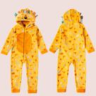 Pijama Tiptop Infantil Peludinho Bichinho Inverno Com Capuz